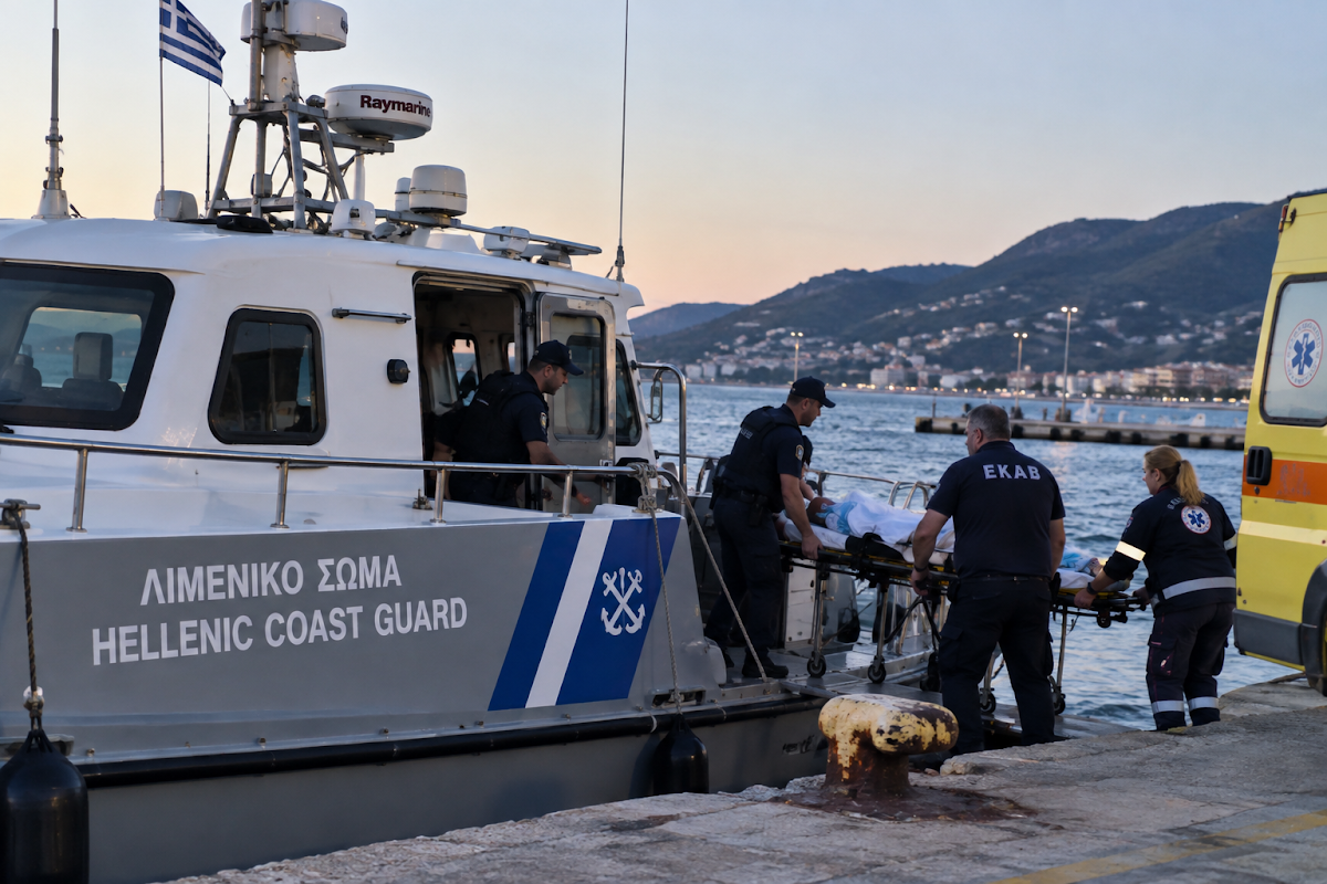 Ηγουμενίτσα: Επείγουσα διακομιδή 16χρονης ασθενούς με σκάφος του Λιμενικού