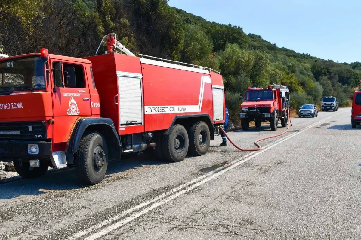 Έντονη οσμή υγραερίου στην Ηγουμενίτσα – Έρευνα της Πυροσβεστικής και αποκλεισμός δρόμου