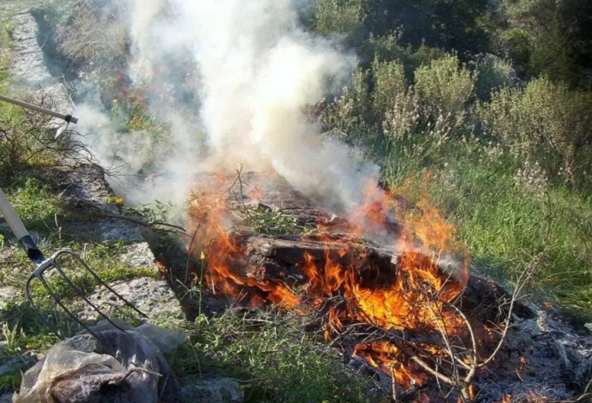 Ηγουμενίτσα: Πρόστιμο 1.289 ευρώ και σύλληψη για παράνομη καύση σε υπαίθριο χώρο