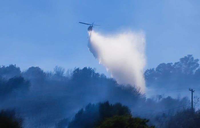 Φωτιά στην Κορίτιανη Θεσπρωτίας – Στη μάχη και Air Tractor