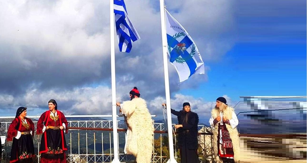 Η Ιστορική Σημαία του Σουλίου με τον Άγιο Γεώργιο και η Σύνδεση με τη Ρωσία