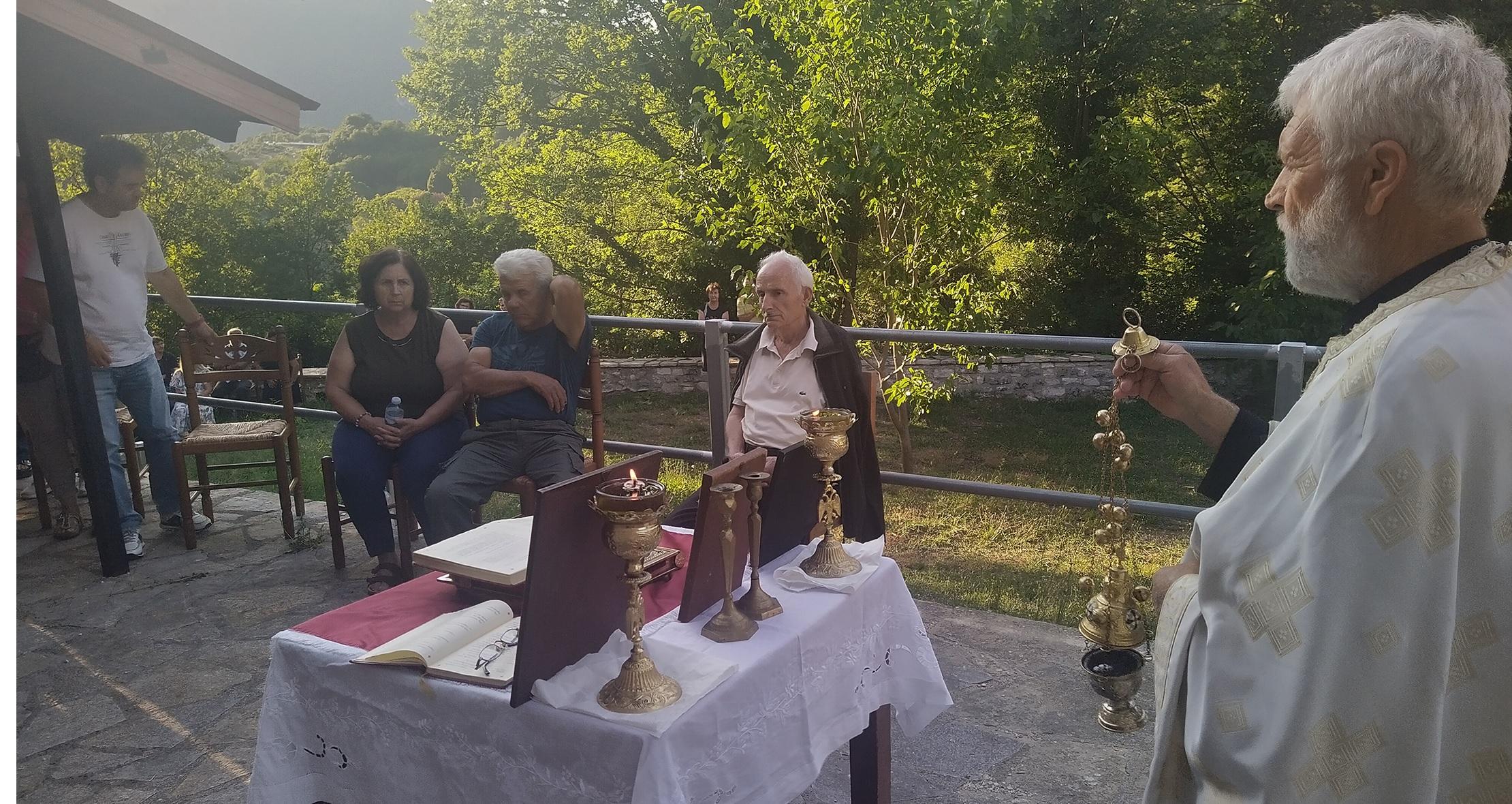 Εντυπωσιακός εορτασμός της Αγίας Κυριακής στο Πόποβο Παραμυθιάς