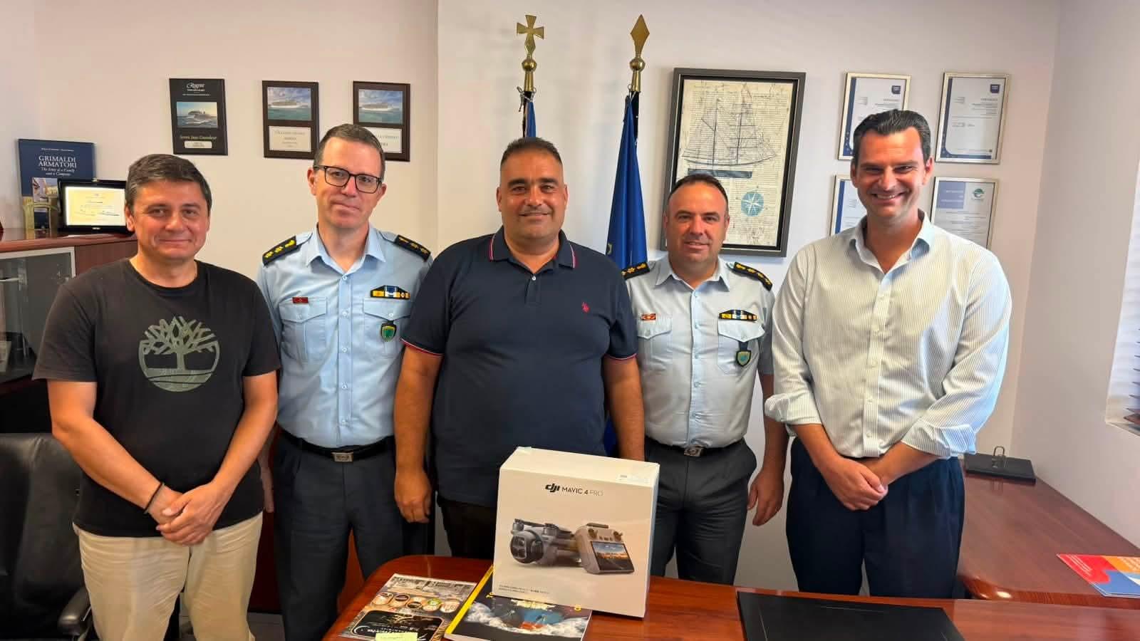Δωρεά Drone στην Αστυνομία Θεσπρωτίας, απο τον ΟΛΗΓ