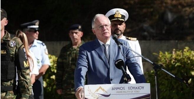 Κωνσταντίνος Τασούλας | “Η Παραμυθιά θυσιάστηκε πριν 83 χρόνια για την ελευθερία και την ελληνικότητα” +Φωτογραφίες