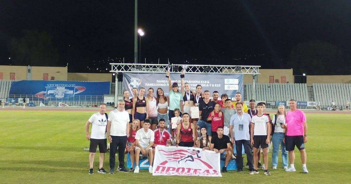 Με 10 αθλητές και αθλήτριες στην αποστολή του Πρωτέα Ηγουμενίτσας στο Πανελλήνιο Πρωτάθλημα Κ20