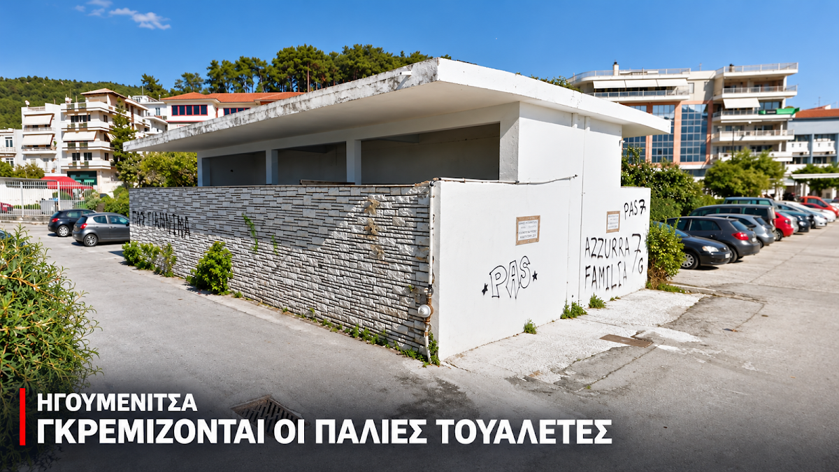 Ηγουμενίτσα: Κατεδαφίζονται οι παλιές τουαλέτες στον Παλαιό Λιμένα - Αναβάθμιση και νέα έργα