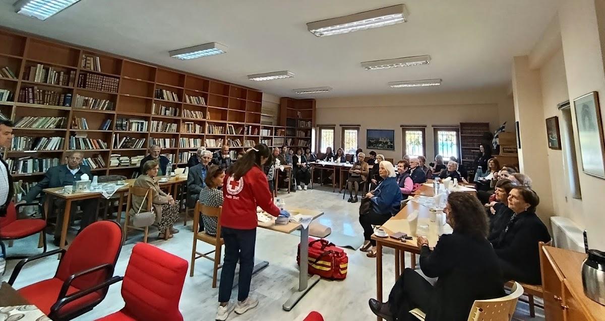 Δράση για τις πρώτες βοήθειες από το ΚΕΠ Υγείας Ηγουμενίτσας και τον Ερυθρό Σταυρό