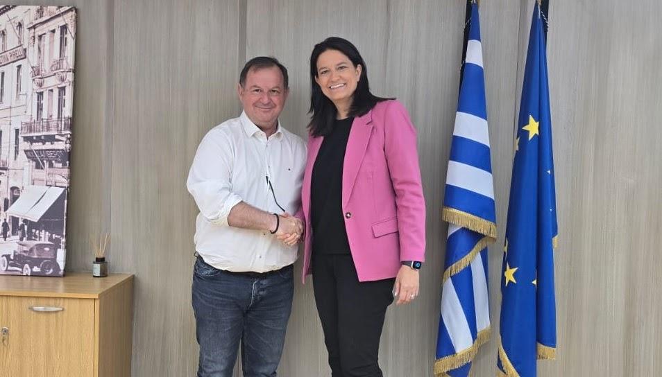 Συνάντηση Γιόγιακα - Κεραμέως: Προτεραιότητα τα εργασιακά και ασφαλιστικά θέματα στη Θεσπρωτία
