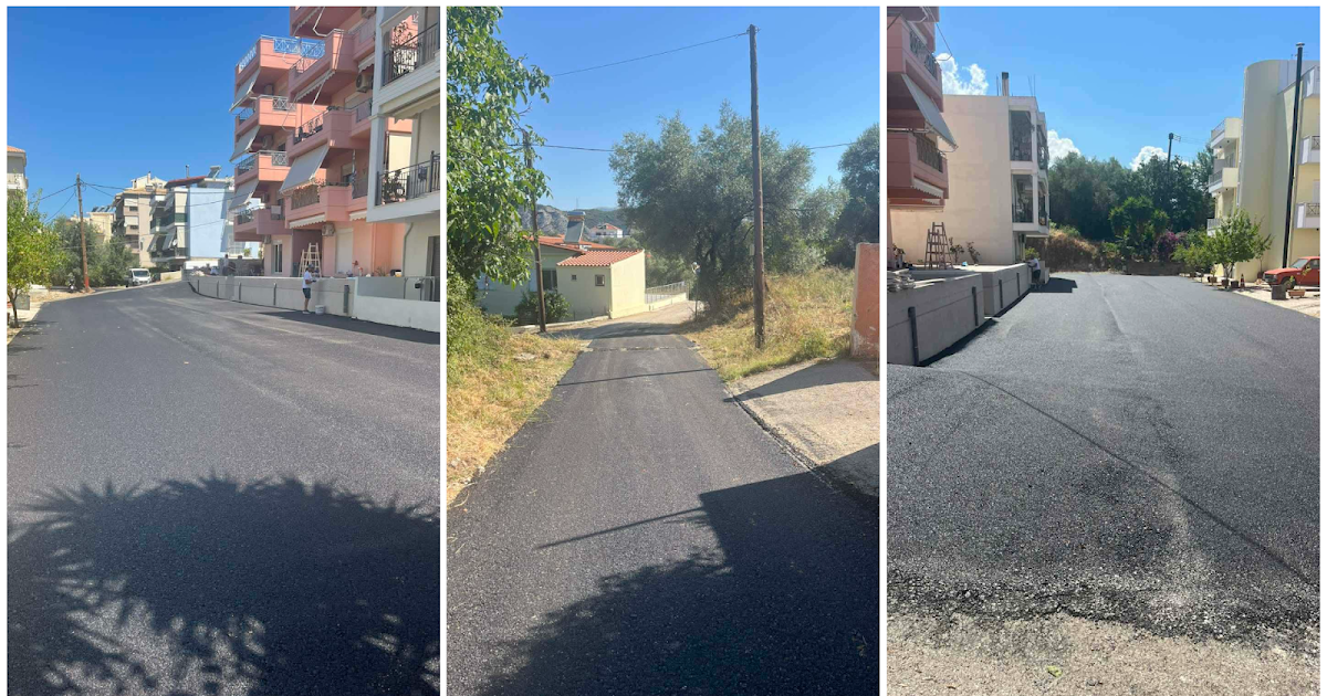Δήμος Ηγουμενίτσας: Ολοκληρώθηκαν τα έργα αποκατάστασης του οδικού δικτύου