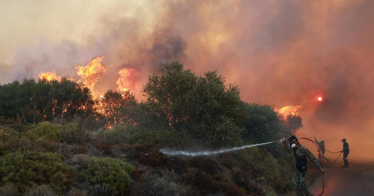 Χάρτης Πυρκαγιάς Σήμερα: Στην Κατηγορία 3 η Θεσπρωτία - Πρόταση Προστασίας