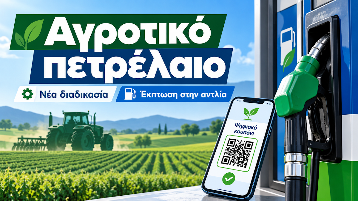 Αγροτικό πετρέλαιο: Νέα διαδικασία για τους αγρότες της Θεσπρωτίας – Πώς θα παίρνουν την έκπτωση στην αντλία