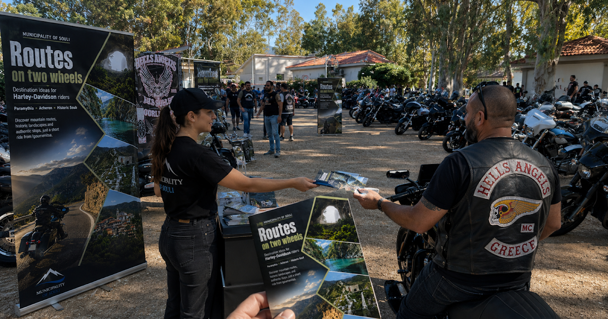 Δήμος Σουλίου: Πρωτοπόρος στην τουριστική προβολή μέσω της συγκέντρωσης των Hells Angels