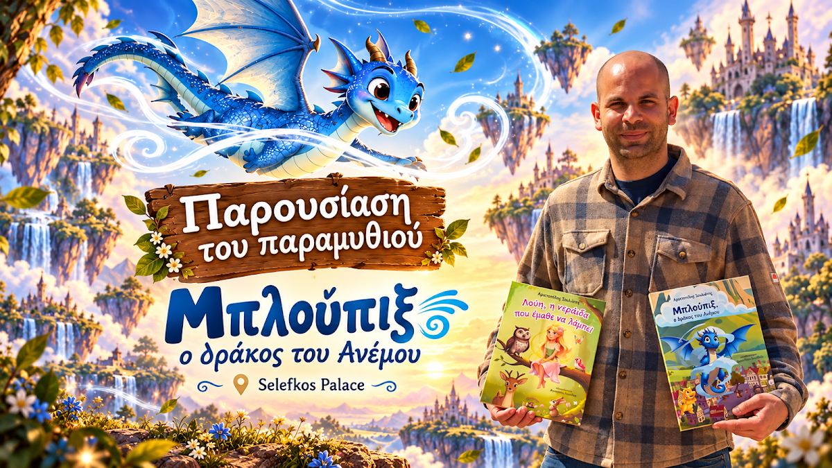 Ο «Μπλούπιξ, ο Δράκος του Ανέμου» παρουσιάζεται στην Ηγουμενίτσα