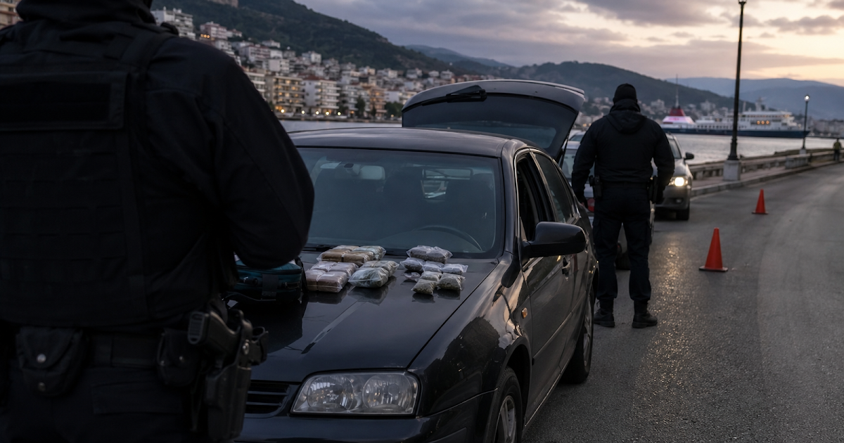 Ηγουμενίτσα: Μεγάλη επιχείρηση της ΕΛ.ΑΣ. – Συνελήφθησαν τρία άτομα για κατοχή κοκαΐνης