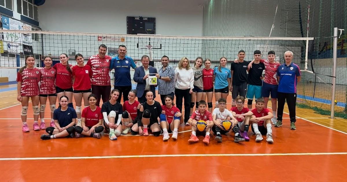 Απινιδωτής στον Ερμή Ηγουμενίτσας: Σημαντική δωρεά από τον Βασίλη Γιόγιακα