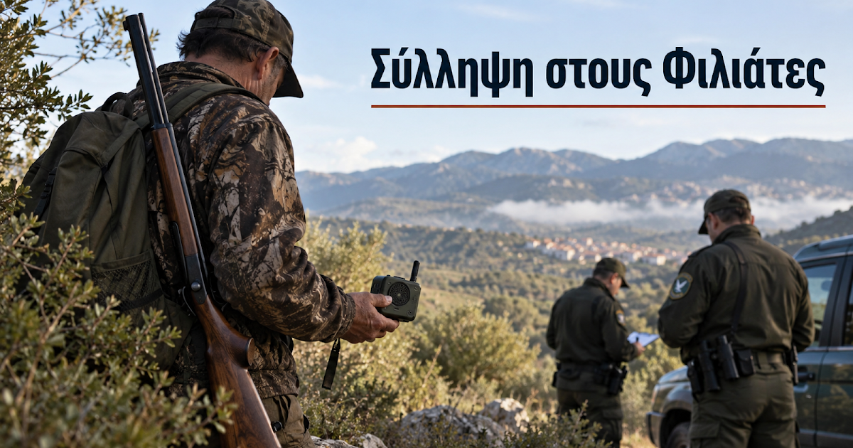 Θεσπρωτία και Κέρκυρα: Συλλήψεις και παραβάσεις για παράνομο κυνήγι από τη Θηροφυλακή