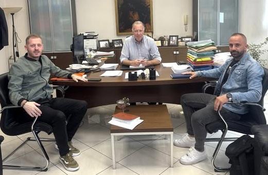 Συνάντηση του Συλλόγου Δρομέων με τον Δήμαρχο Ηγουμενίτσας