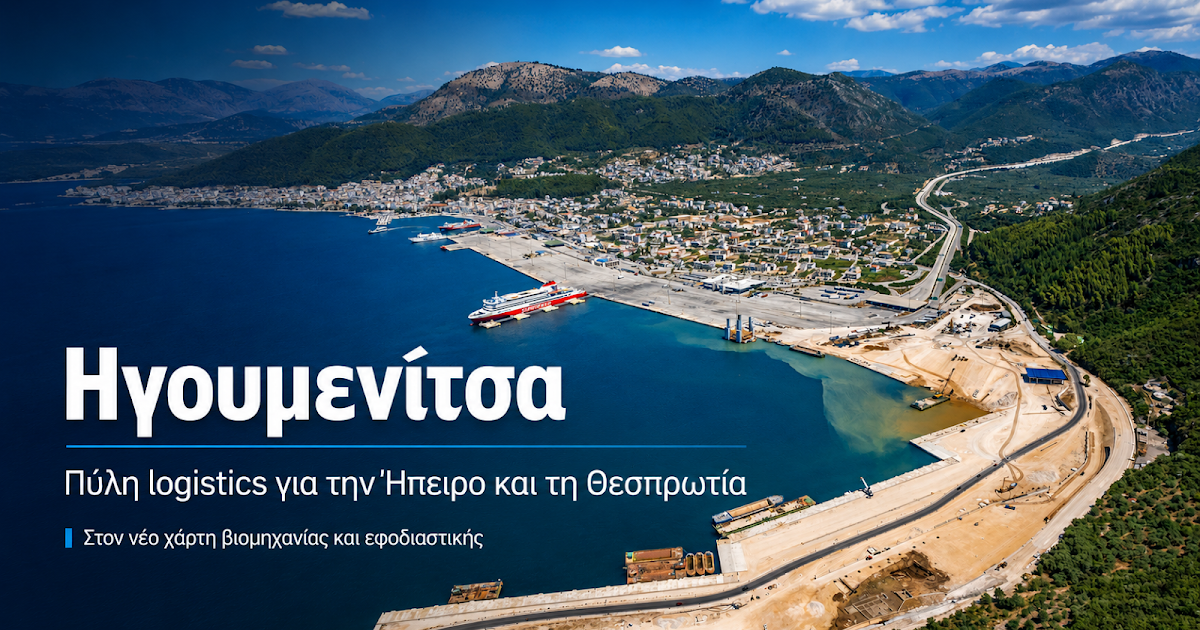 Η Θεσπρωτία αναδεικνύεται σε κομβικό logistic hub και πύλη εισόδου της Ελλάδας