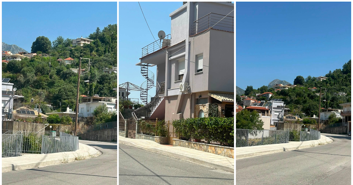 Παραμυθιά: Ολοκληρώθηκαν τα νέα πεζοδρόμια στον άνω περιφερειακό δρόμο