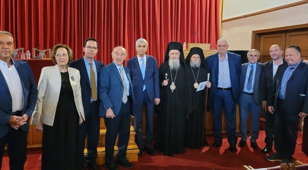 Τιμητική εκδήλωση της Εταιρείας Ηπειρωτικών Μελετών για τον Μητροπολίτη Ναυπάκτου Ιερόθεο