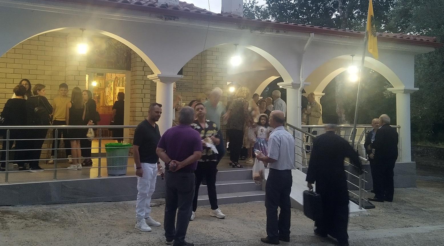 Με λαμπρότητα εόρτασε το παρεκκλήσι της Κοιμήσεως Θεοτόκου στην Ψάκα Παραμυθιάς