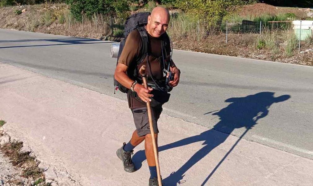 Στην Παραμυθιά ο Ridha Dhib στο πλαίσιο της εντυπωσιακής πεζοπορίας 100 ημερών από το Παρίσι